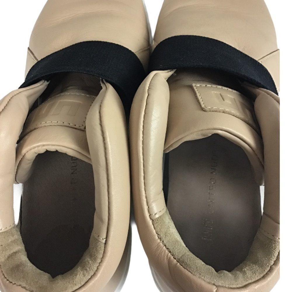 United Nude Beige Slip-On Sneakers with Black Elastic Band - Picture 9 of 11